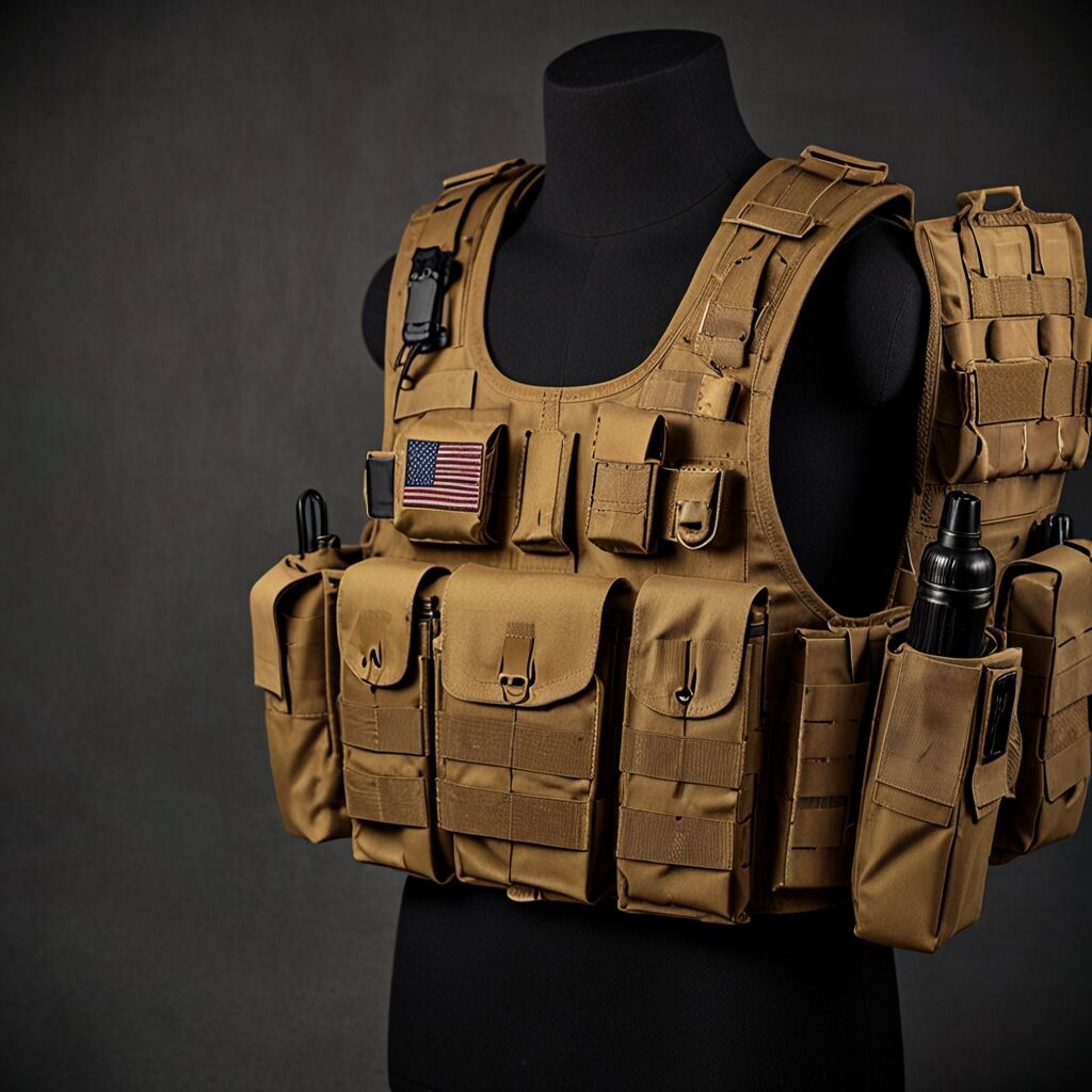Blackhawk vest supports accessory attachments