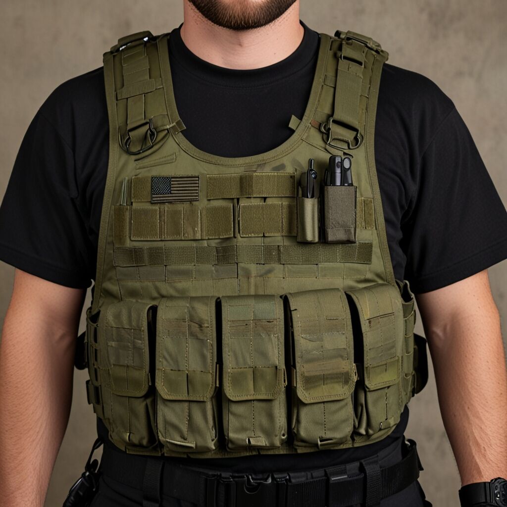 Durable vest suitable for intensive tasks