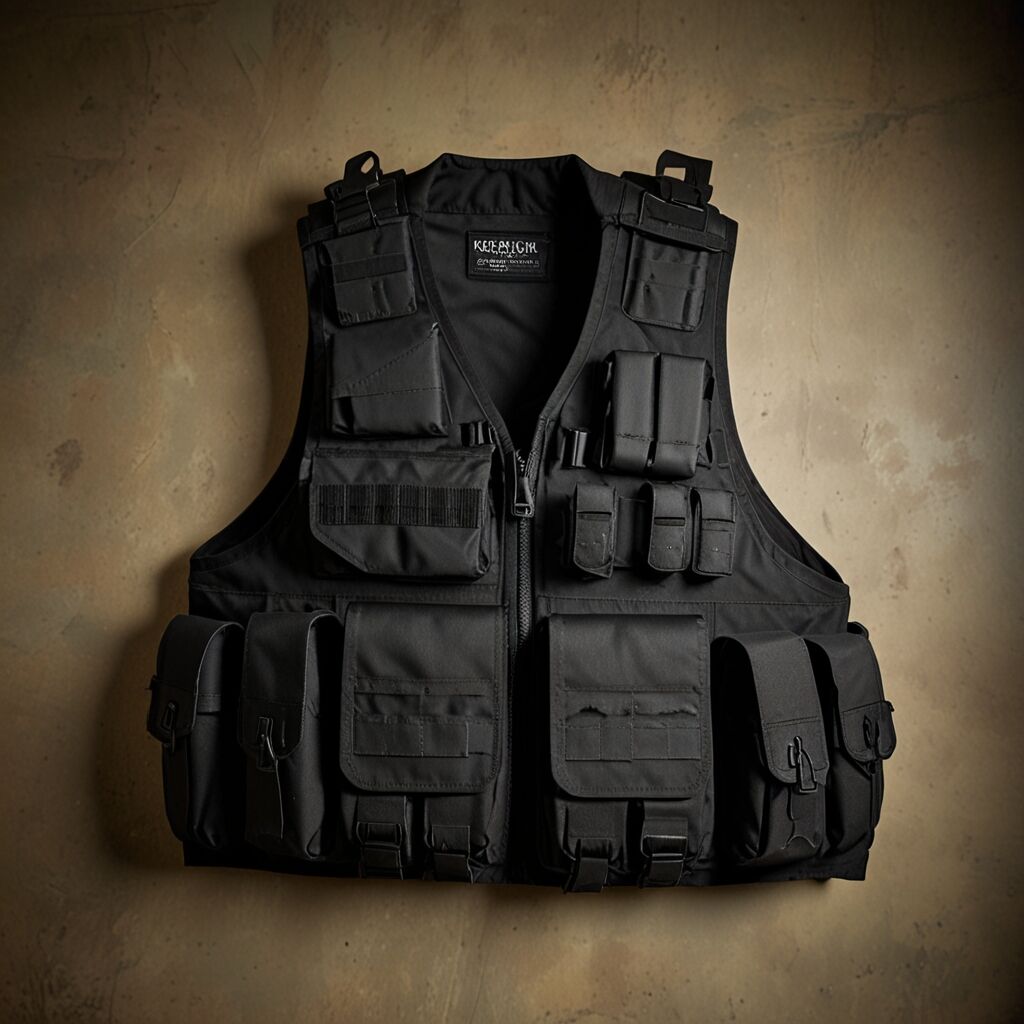 Plates easily inserted into vest